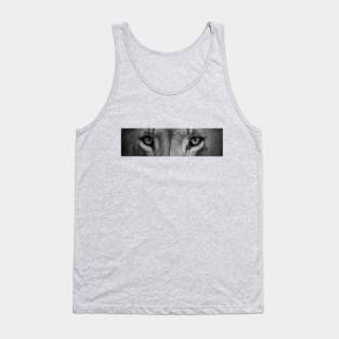 Lion Eyes (B&W) Tank Top